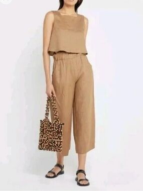 Kourt Tan Co-ord  Pant Set Size Medium